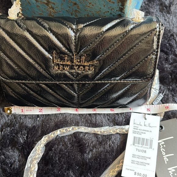 Nicole Miller Small Bag with Shoulder Strap NWT - Picture 6 of 8